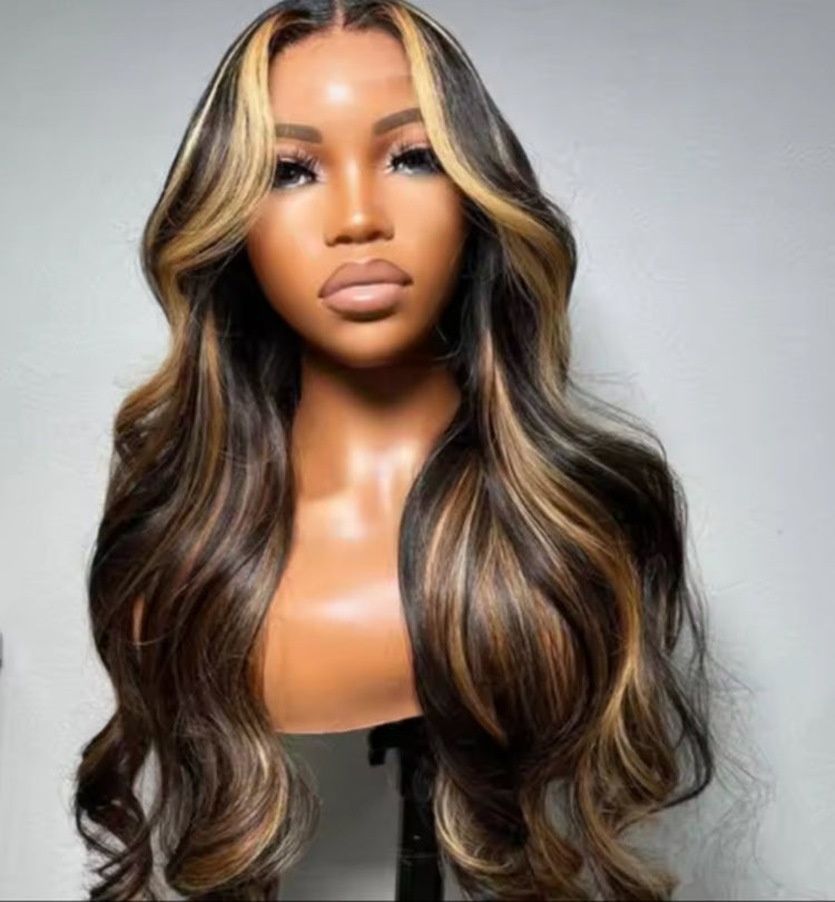 13 x 4 HD Highlight Synthetic Wig