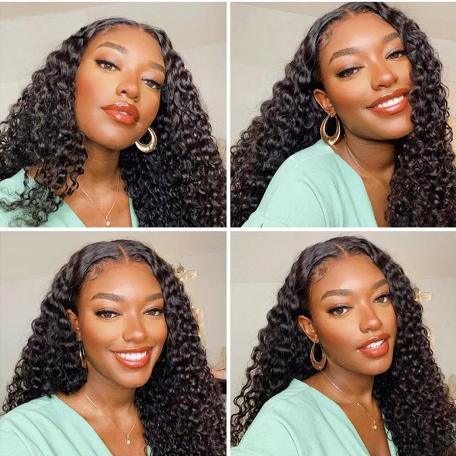 Kinky Curly HD Human Hair Lace Wig