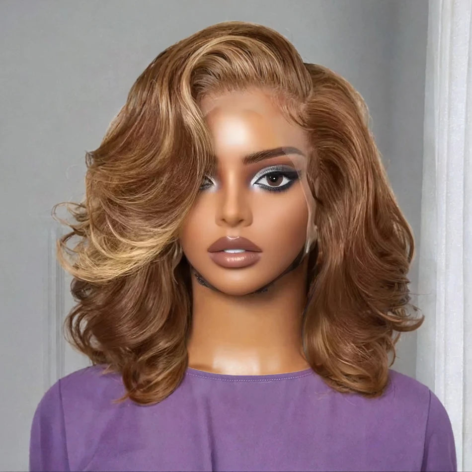 Layered Glueless Lace Wig