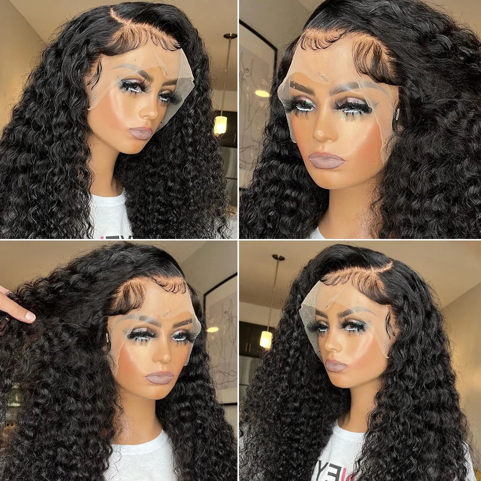 Kinky Curly HD Human Hair Lace Wig